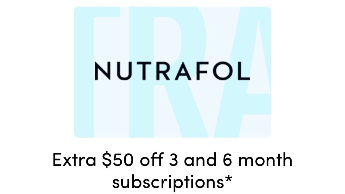 Nutrafol discount code!

#LTKSpringSale