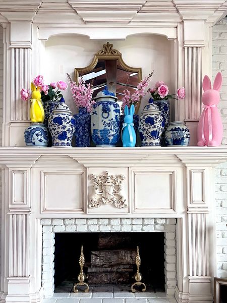 Adding in some Easter bunnies with my chinoiserie mantel decor 🐰

#LTKSeasonal #LTKstyletip #LTKhome