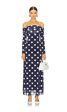 Steve Madden Aurelia Dress in Deep Navy from Revolve.com | Revolve Clothing (Global)