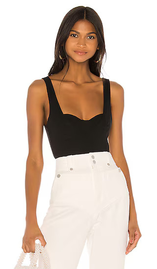 Aiden Bodysuit in Black | Revolve Clothing (Global)