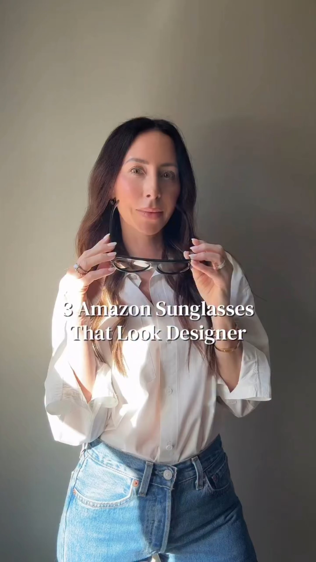 If you told me these were designer, I’d believe you.

These Amazon sunglasses instantly elevate even the simplest outfit and look so similar to some of my favorite designer pairs.

Tom Ford Bronson
Saint Laurent SL 545
Moscot Lemtosh

Comment SHOP and I’ll send you the links.

#amazonfashion 
#designerinspired 
#lookforless 
#over40style 
#affordablefashion

#LTKOver40 #LTKU #LTKPetite