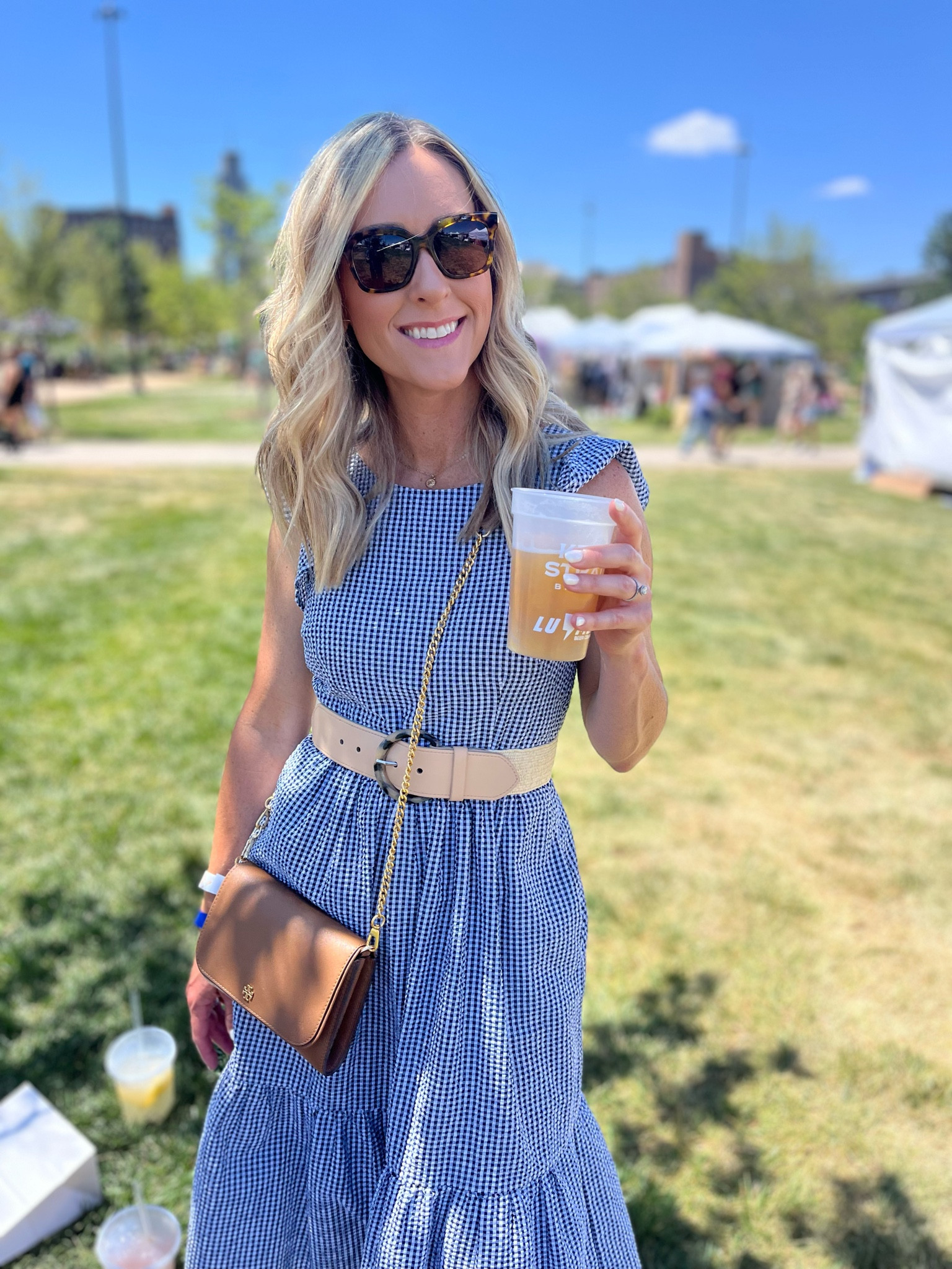 Summer days and blue dresses! 🍻

#LTKStyleTip #LTKOver40 #LTKSeasonal