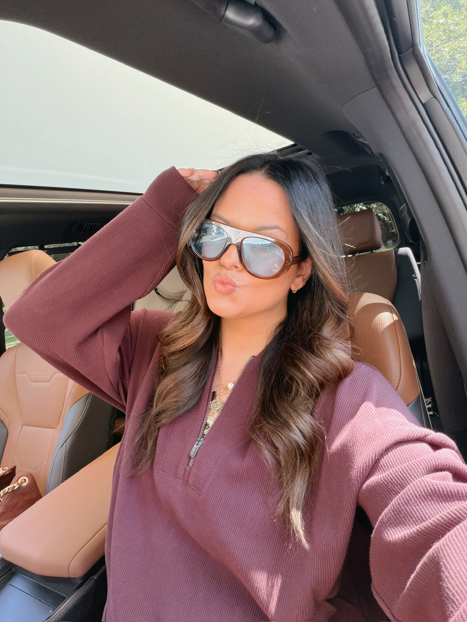 The perfect set for drop off.. pulled together and comfy but SO easy to throw on and go.. Wearing an XL in both pieces, but probably could’ve done a large

#LTKmomlife #LTKootd #LTKSeasonal #LTKMidsize