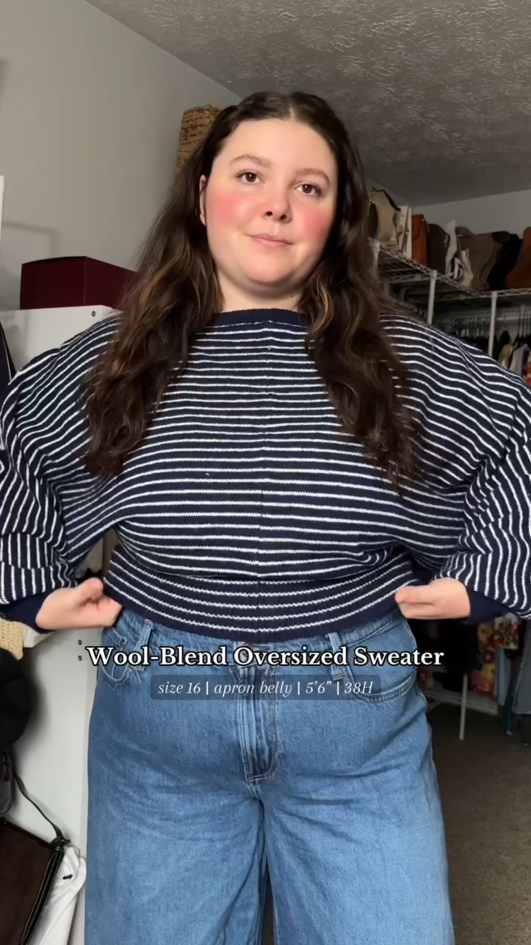 Wool blend sweater 🤍 #woolsweater #wool #woolblend #TikTokShopHolidayHaul #plussizesweater

#LTKPlusSize