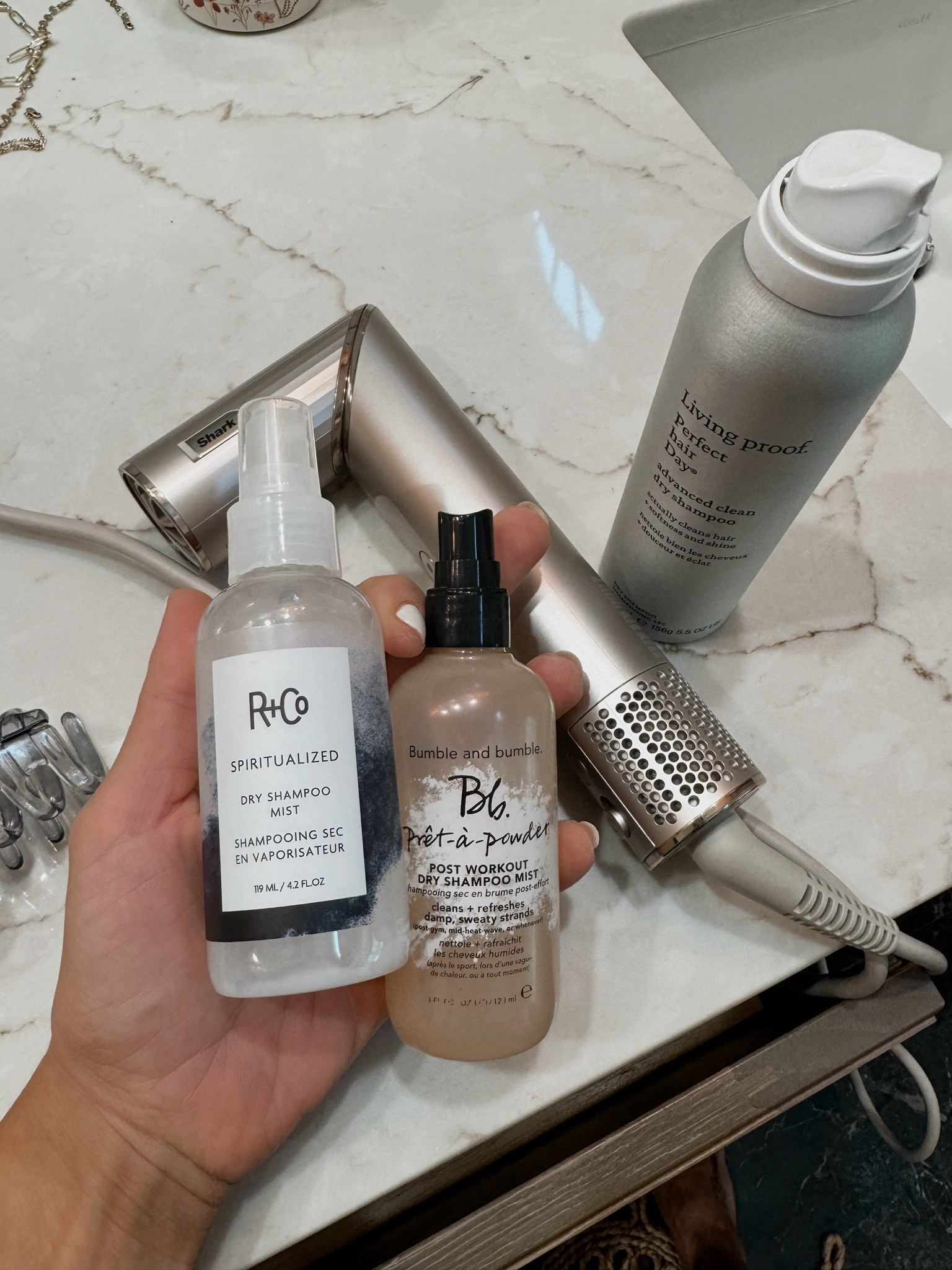 Sweaty hair essentials⚡️🫶🏼🤎 swear by these dry shampoo mists + spray!!! 

Beauty finds / shark flextstyle / Holley Gabrielle / fitness 

#LTKBeauty #LTKFitness #LTKFindsUnder50