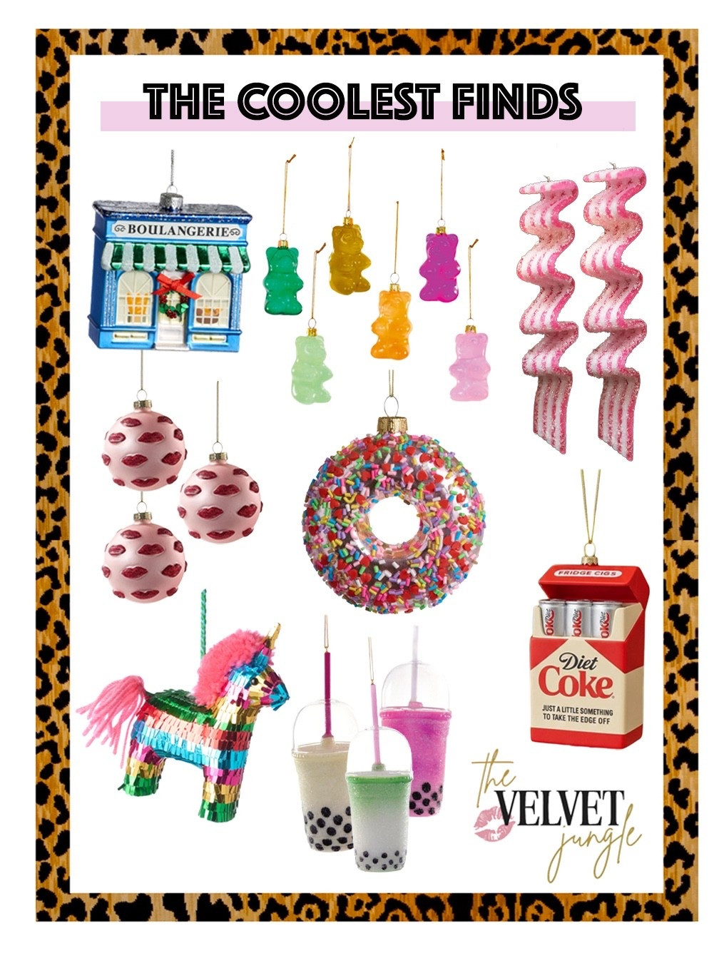 Last minute cool finds for a sweet #xmas tree ! 
We've got everything you need from piñatas, coke cans, candies and even from a French "boulangerie" ! 

#LTKstyletip #LTKfestive #LTKhome