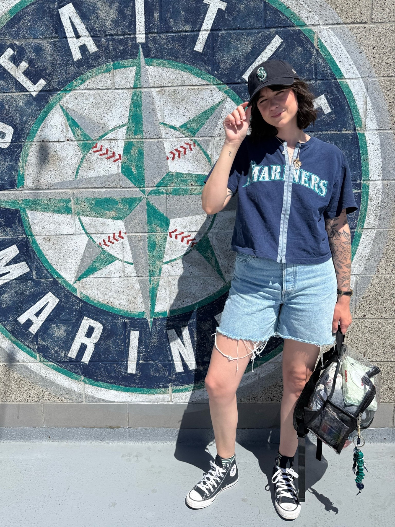 june 21 ootd ⚾️ top is reworked vintage! Socks are beatenpathco, use “katiemoore” for 10% off 🤍

#LTKootd #LTKmomlife #LTKSaleAlert