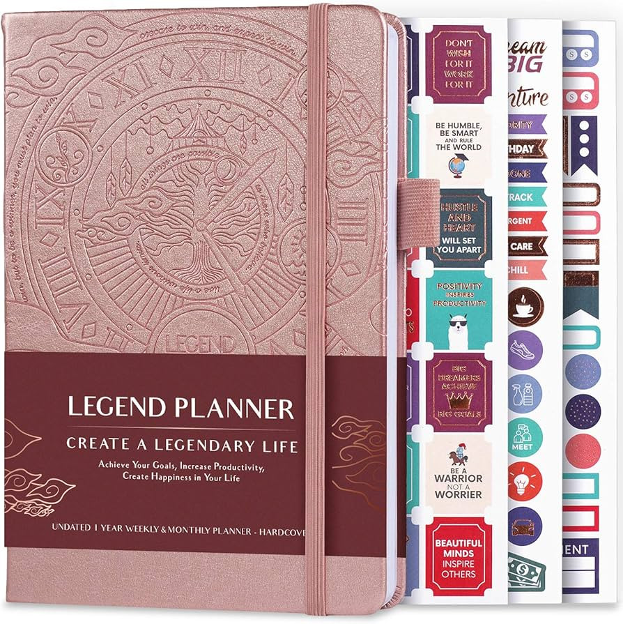 Legend Planner - Best Weekly Planner and Monthly Calendar to Increase Productivity, Achieve Goals... | Amazon (DE)