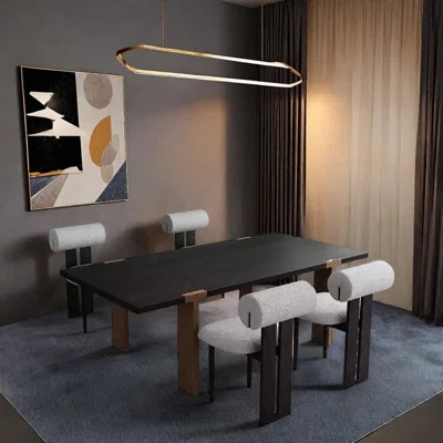 Solid Wood Dining Table Sets. 5 - Piece Solid Wood Dining Set | Wayfair North America