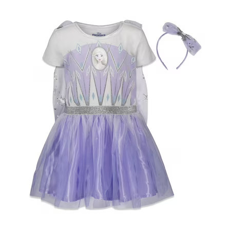 Toddler Elsa Gown & Headband