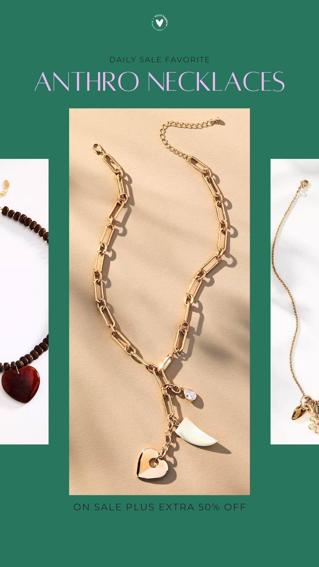 daily sale fav | Anthropologie necklaces 

#LTKSaleAlert