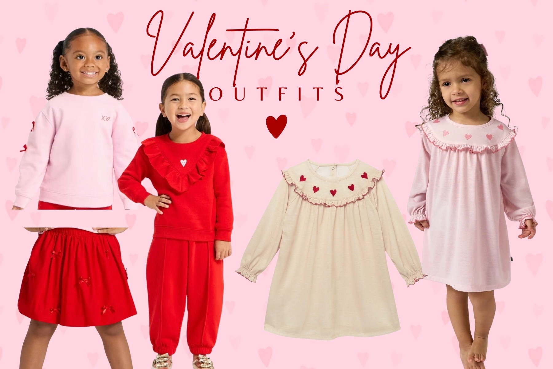 Affordable Valentine’s Day outfits for your girl!

#LTKHoliday #LTKFindsUnder50 #LTKKids