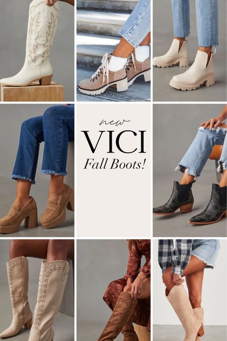 New Vici Fall boots are live and they have SO MANY OPTIONS! Use code AUG20 for 20% off! 

#LTKSeasonal #LTKshoecrush #LTKunder100