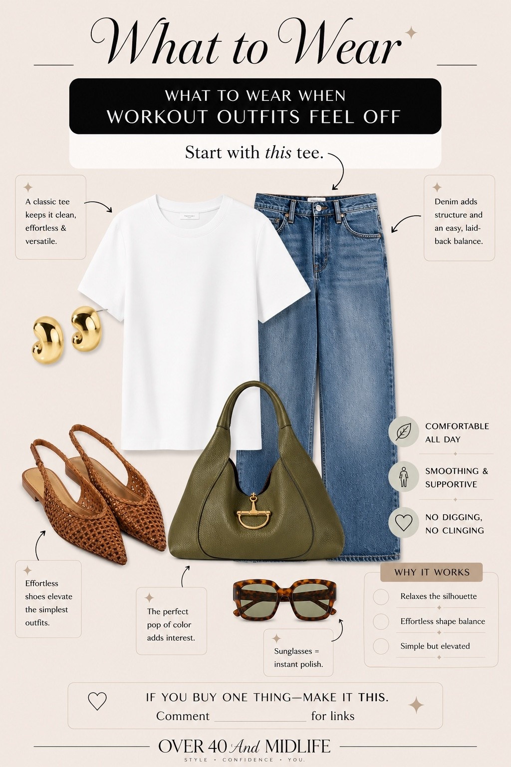 ✨Tap the bell, save and ❤️ for over 40 fashion, midlife style, midsize fashion and luxury looks for less. 

Casual spring outfit 

👑"Helping you look good, feel good!" - Lindsey Denver

#LTKMidsize #LTKOver40 #LTKPlusSize