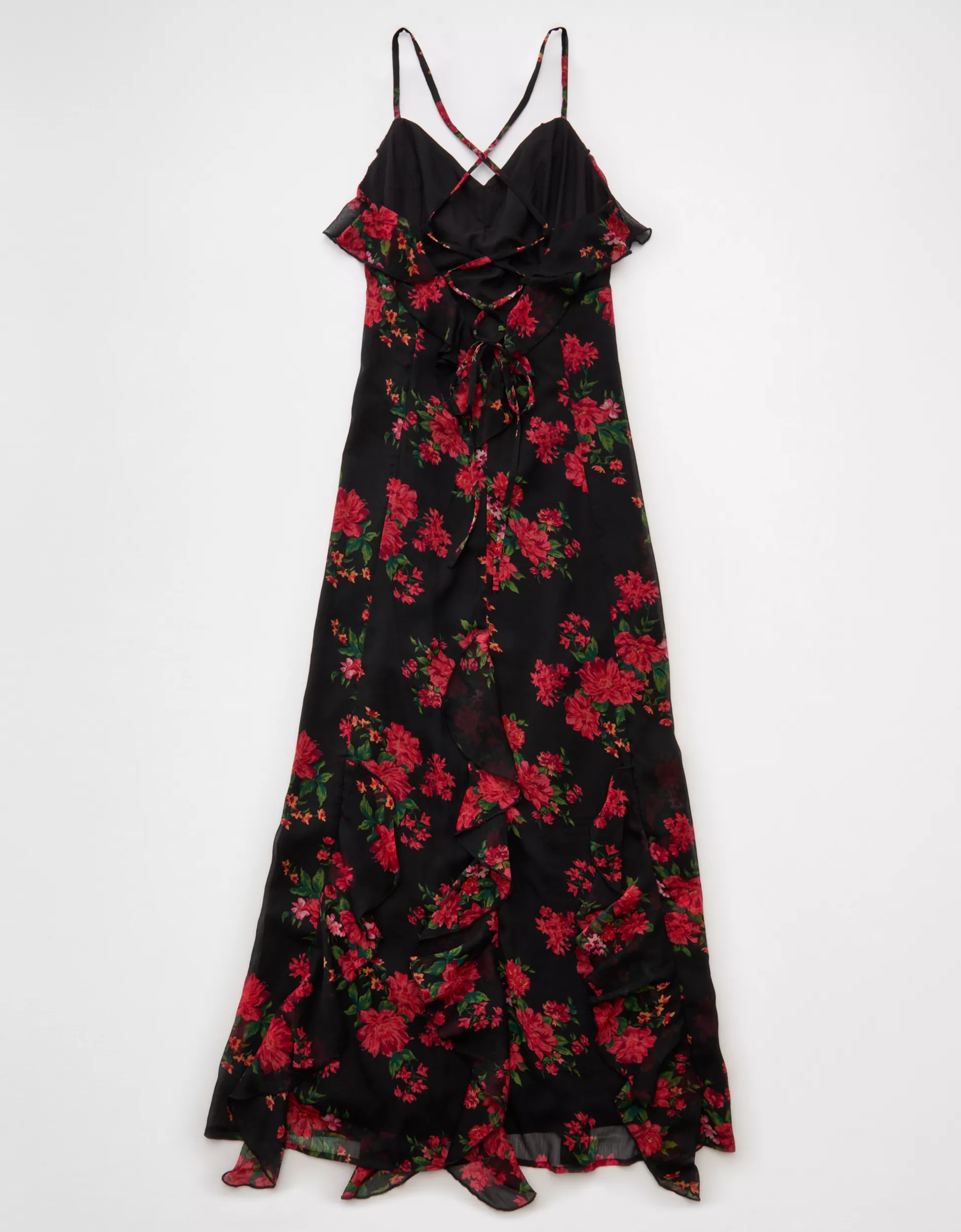 AE Tiered Ruffle Maxi Dress | American Eagle Outfitters (US & CA)