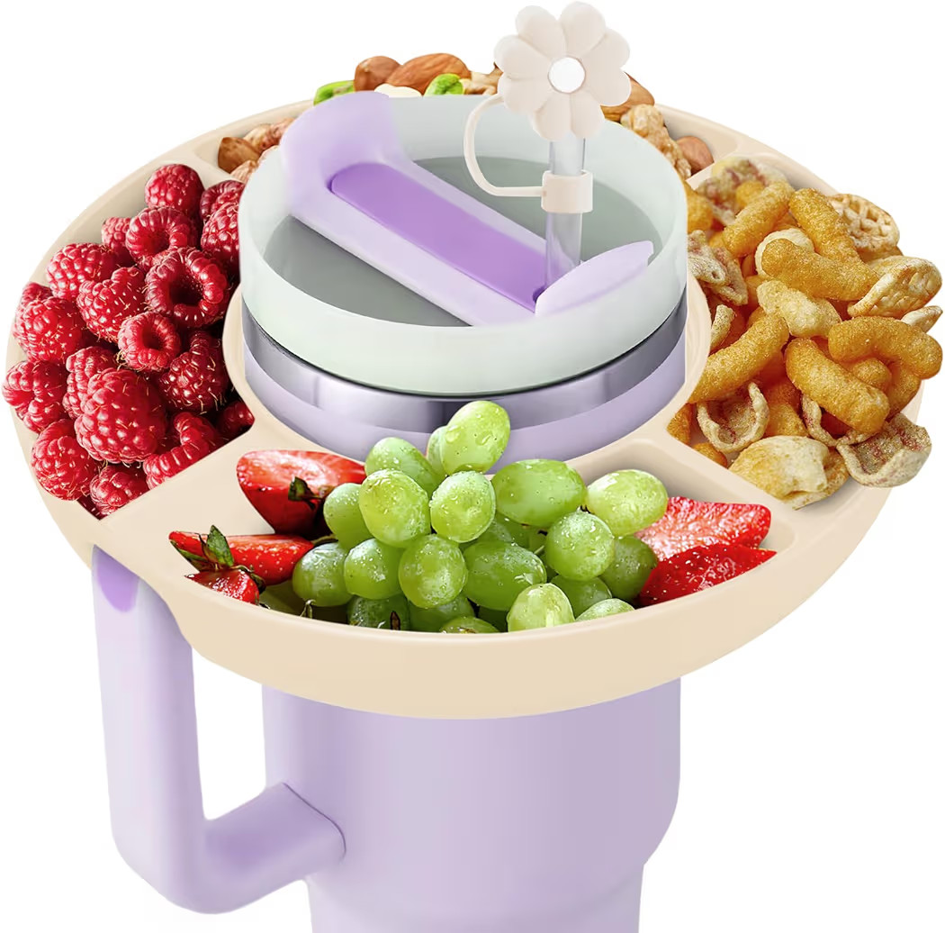 Snack Bowl for Stanley Cup 30 oz with Handle-Perfectly Compatible with Stanley Quencher H2.0 Tumb... | Amazon (US)
