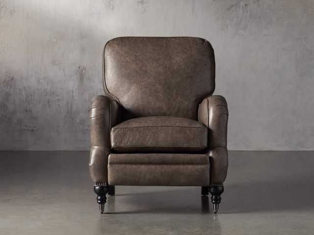 Brooklyn Leather Recliner | Arhaus