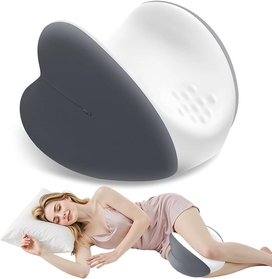 Knee Pillow for Side Sleepers, Leg Pillow with Cooling Cover, Memory Foam Body Pillow for Side Sl... | Amazon (US)