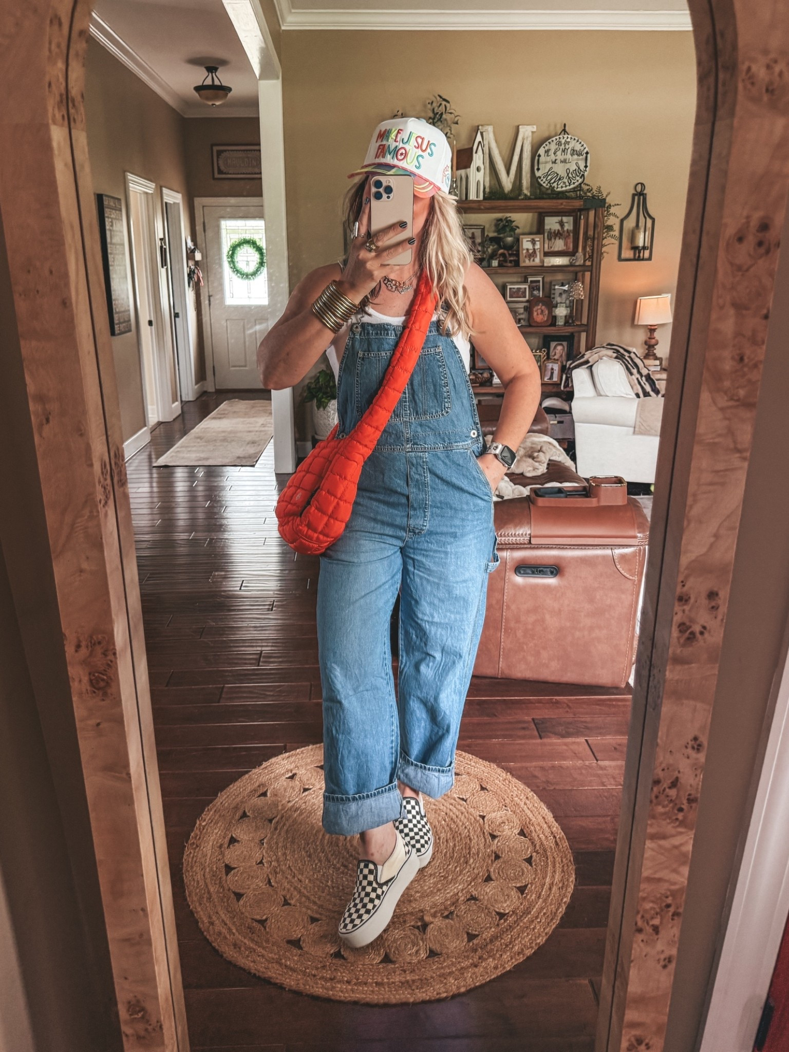 I found these overalls in my closet and they @gapstyle overalls. I knew the were old but looked at tag and it says 2001 so they are 25 years old. 😂 
I linked some similar ones from Gap! I’m in a medium.

#LTKootd #LTKOver40