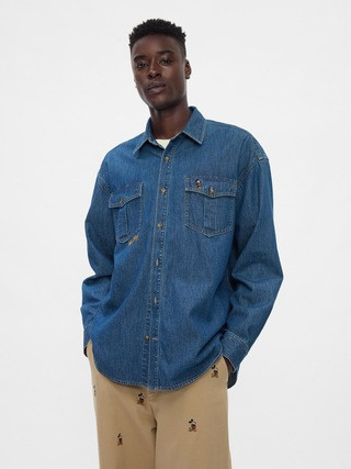 Gap × Disney Denim Western Shirt | Gap (US)
