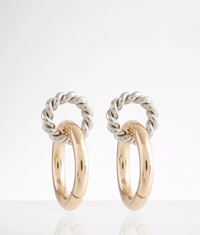 Layered Hoop Earring | Buckle