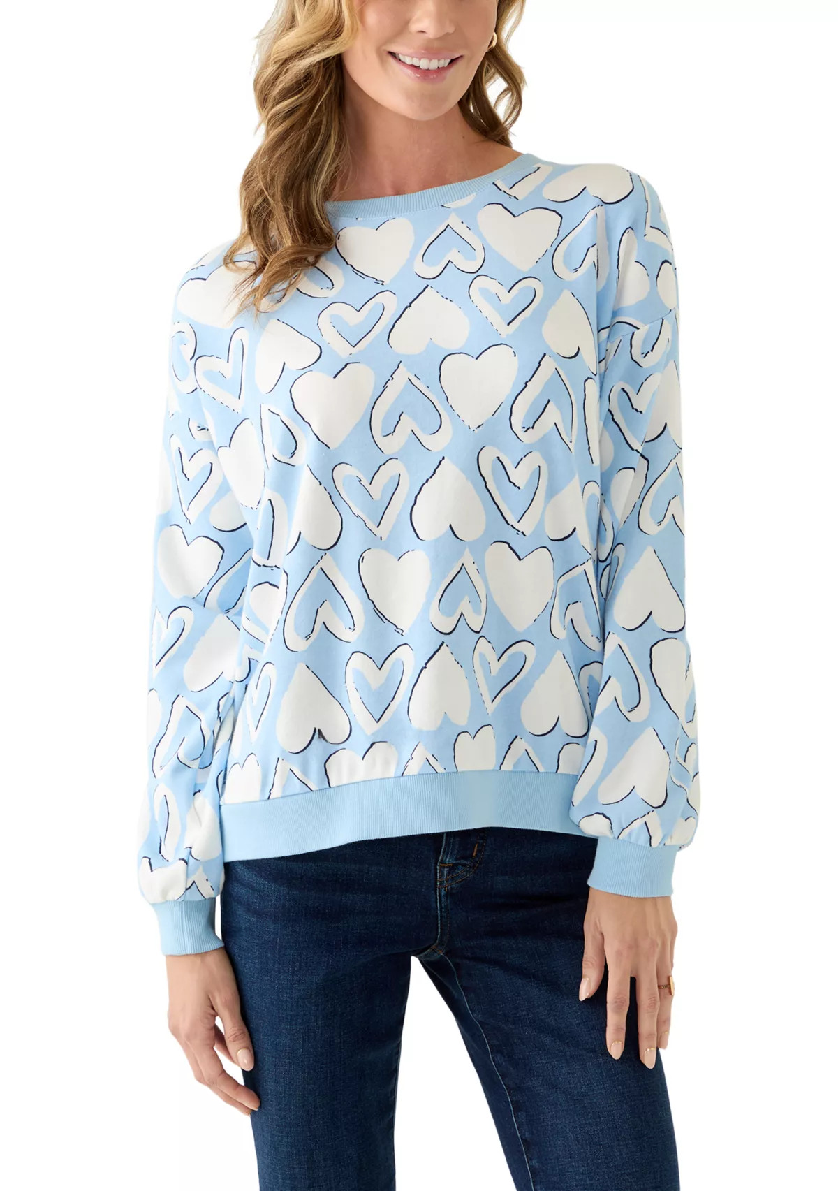 Women's Printed Sweater | Belk
