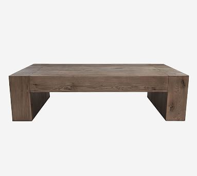 Raymond 60" Reclaimed Wood Coffee Table | Pottery Barn (US)