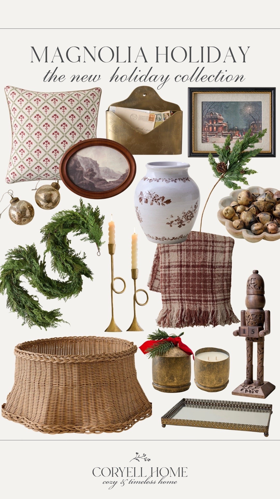 The new arrivals from Magnolia for the holiday season are so festive! I love classic Christmas decor, and these completely hit the mark. ❤️

#LTKHome #LTKSeasonal
