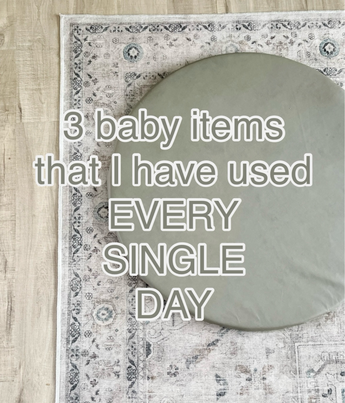 Three baby items I love and would recommend to everyone! The Gathre Padded Mat (I have the mini), the Nanit Baby Monitor (I have the floor stand), and the Hatch sound machine (I have both the Rest and the Rest+). 

Baby registry, bump, pregnancy

#LTKkids #LTKbump #LTKbaby