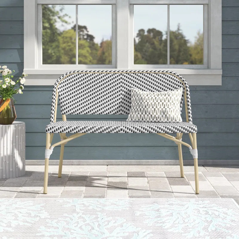 Cato 44.13'' Outdoor Loveseat | Wayfair North America