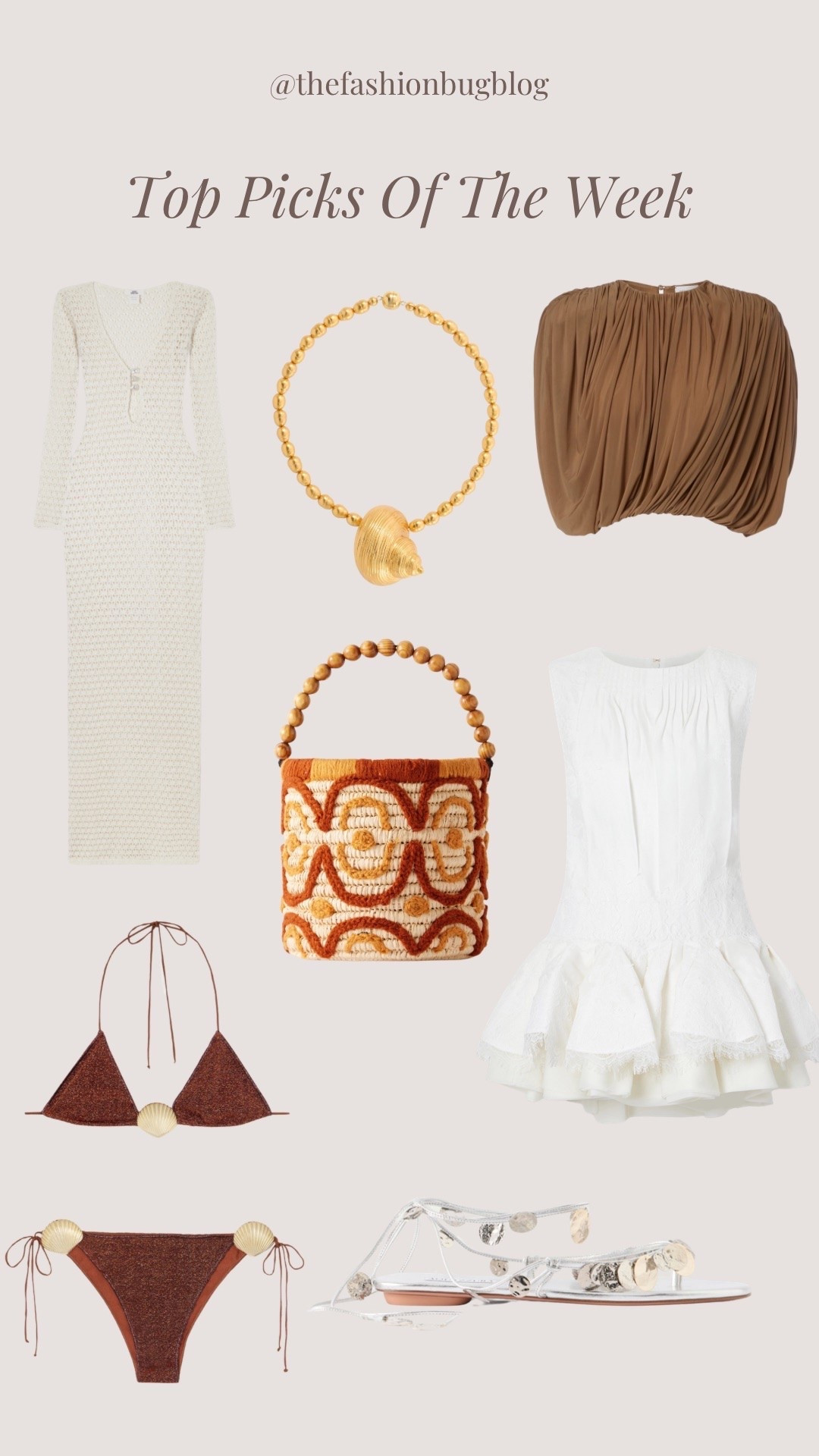 Top picks of the week summer holiday style
