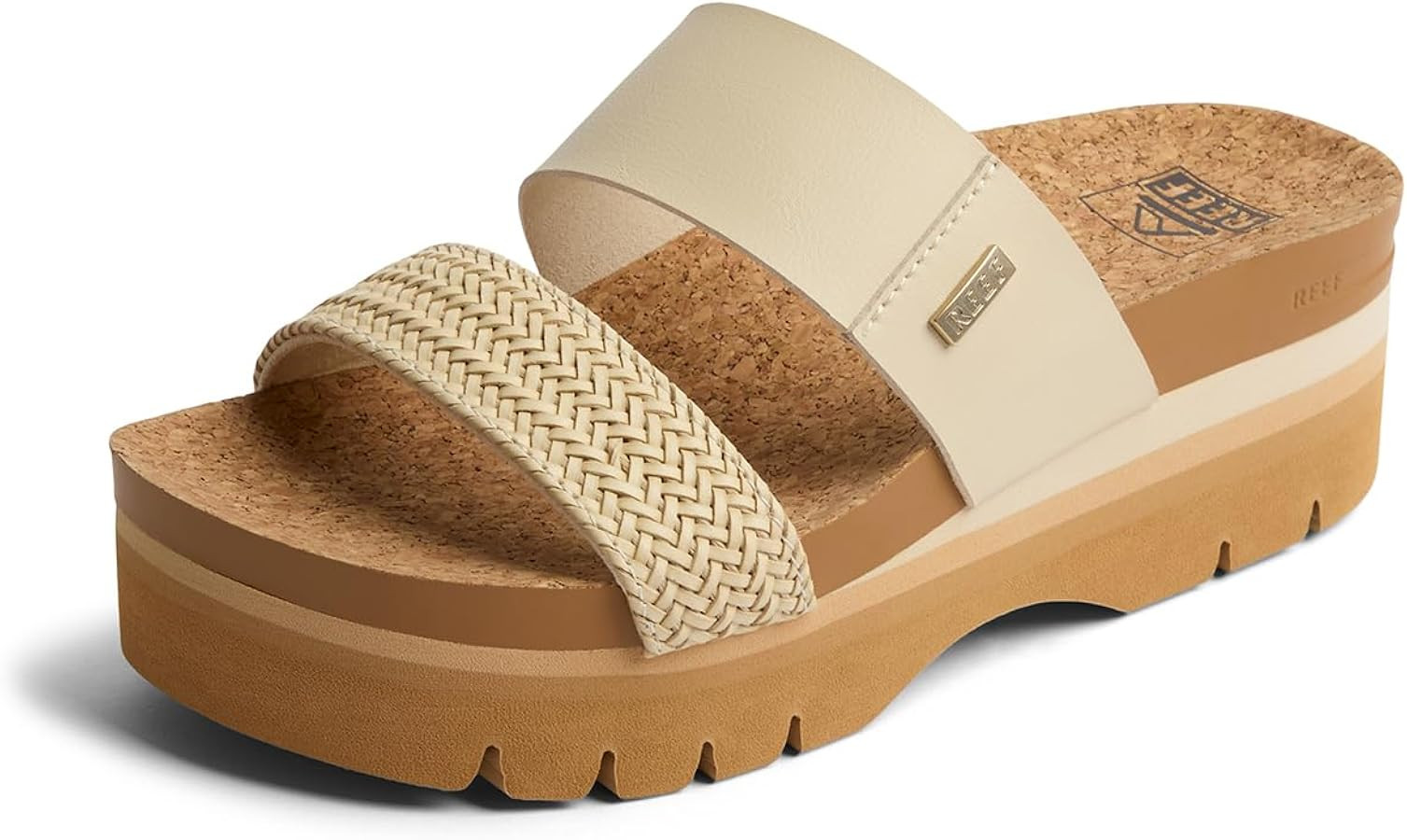 REEF Women's, Cushion Vista Higher Slide | Amazon (US)