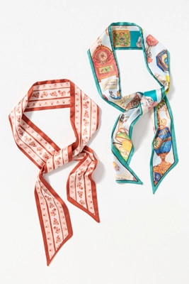 LyreBird Printed Hair Scarf | Anthropologie (US)