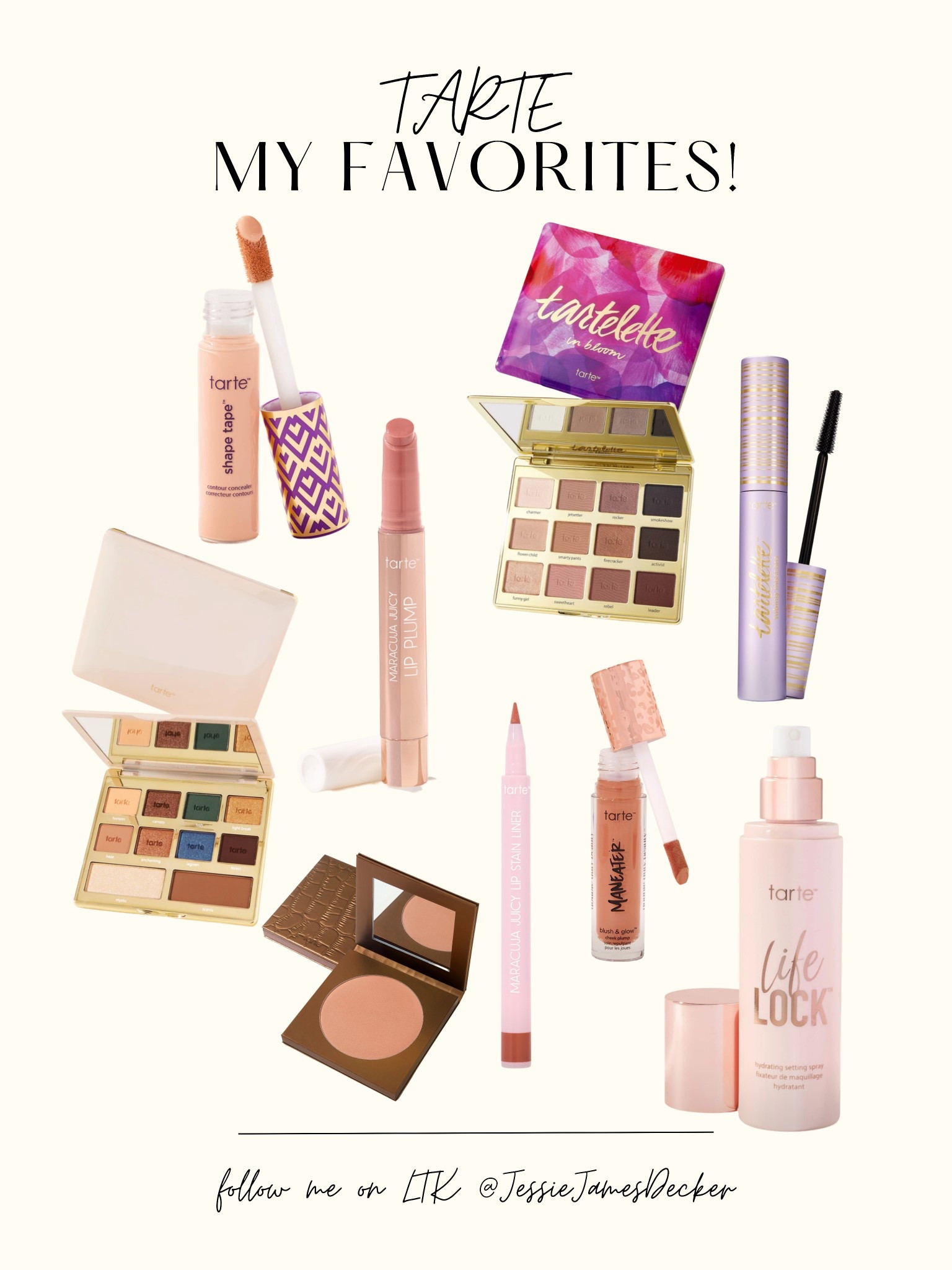 Tarte Favorites! #Ad #TartePartner @tartecosmetics