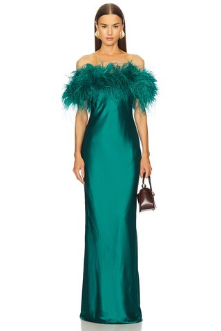 Cult Gaia Terra Gown in Seamoss from Revolve.com | Revolve Clothing (Global)