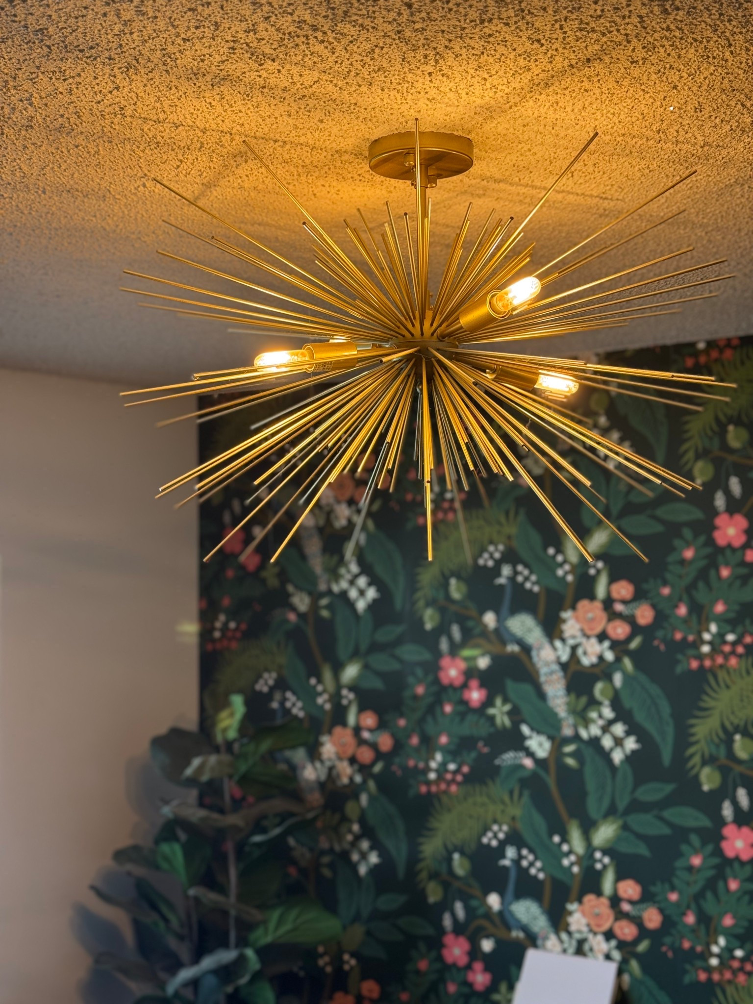 It took some time to assemble all of the little spikes on this fixture, but I love the end result! 

#LTKHome