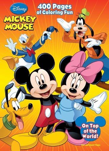 Disney Mickey Mouse: 400 Pages of Coloring Fun | Amazon (US)