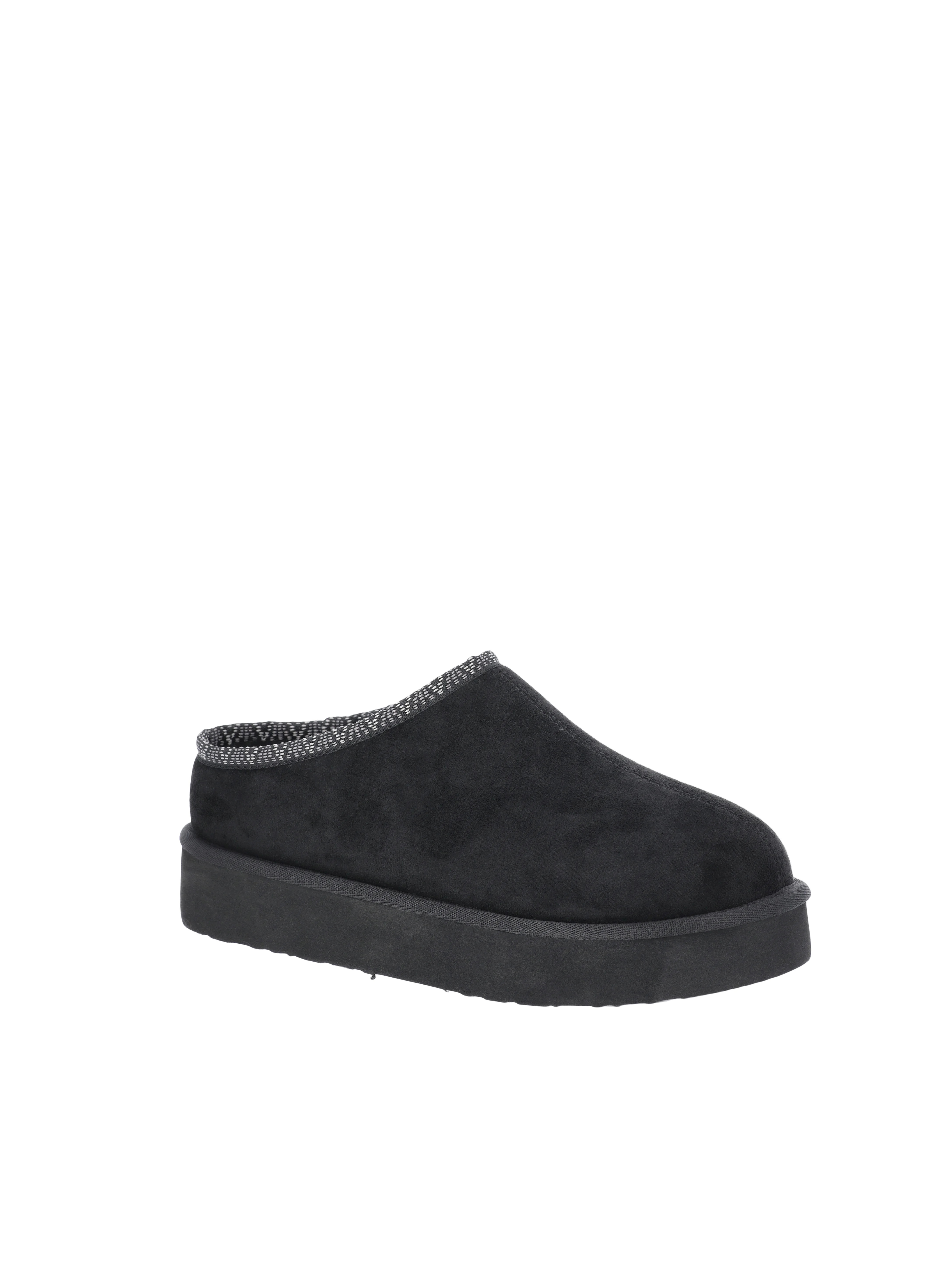 Pawz Women’s Hazel Platform Clog Slippers with Faux Fur Lining | Walmart (US)