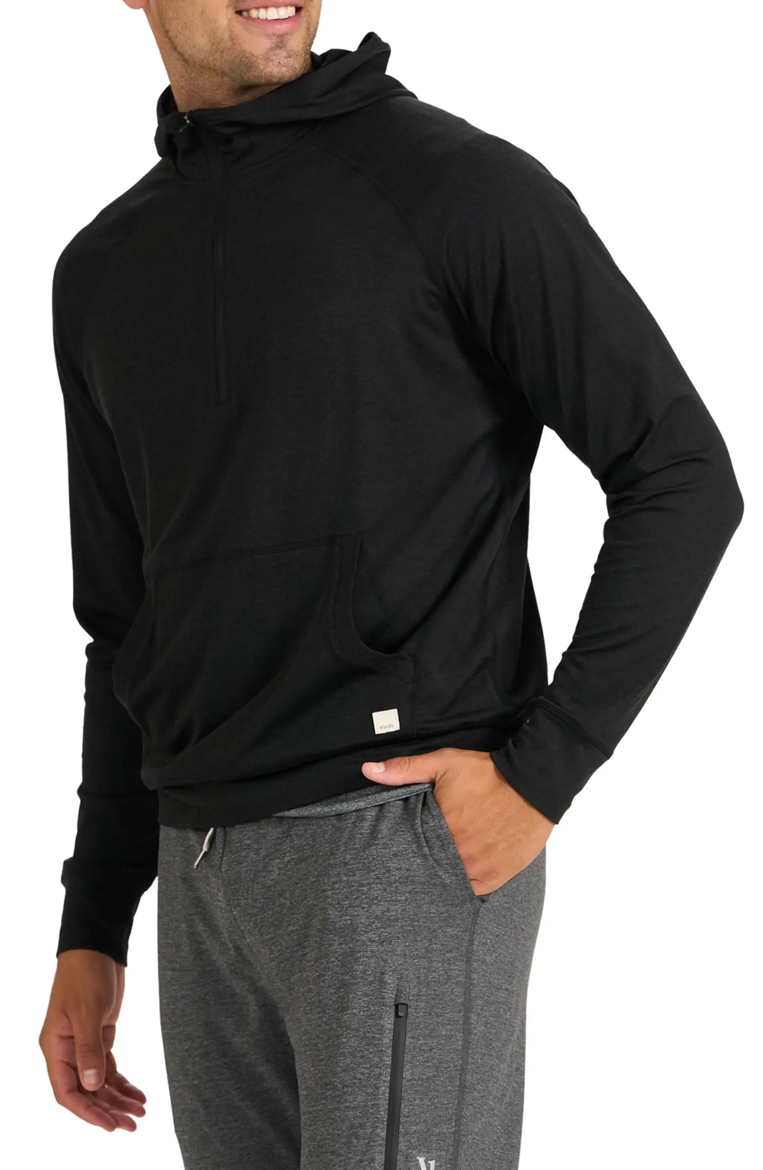 vuori Ponto Performance Half-Zip Hoodie | Nordstrom | Nordstrom