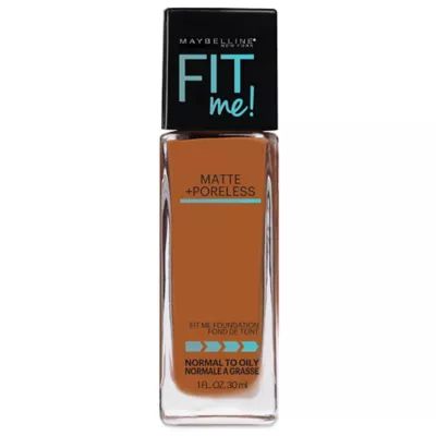 Maybelline® Fit Me® Matte + Poreless Foundation in Cappuccino | Bed Bath & Beyond
