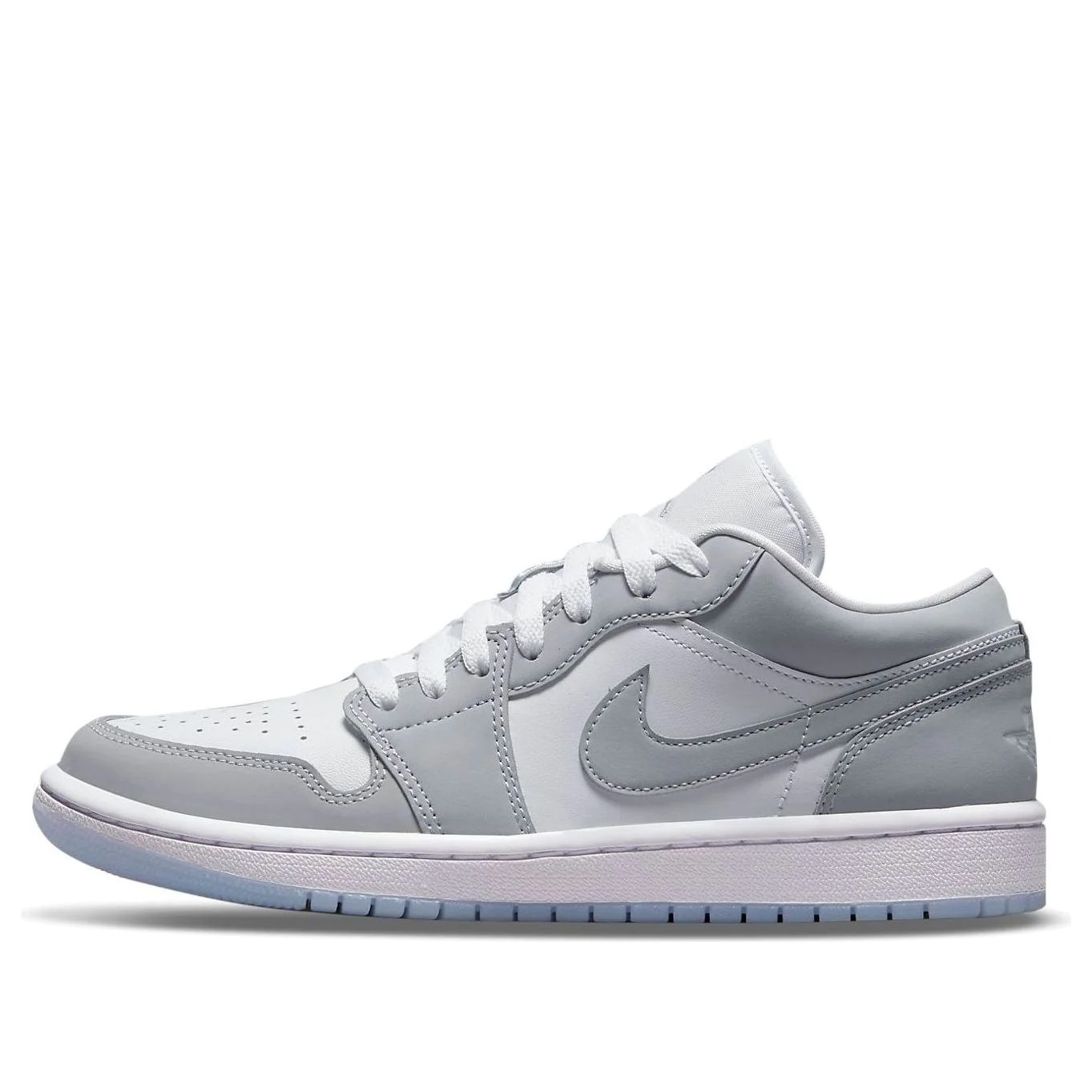 (WMNS) Air Jordan 1 Low 'White Wolf Grey' | KICKS CREW