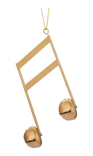 CANVAS Holiday Homecoming Trend Collection Gold Music Note Christmas Ornament | Canadian Tire