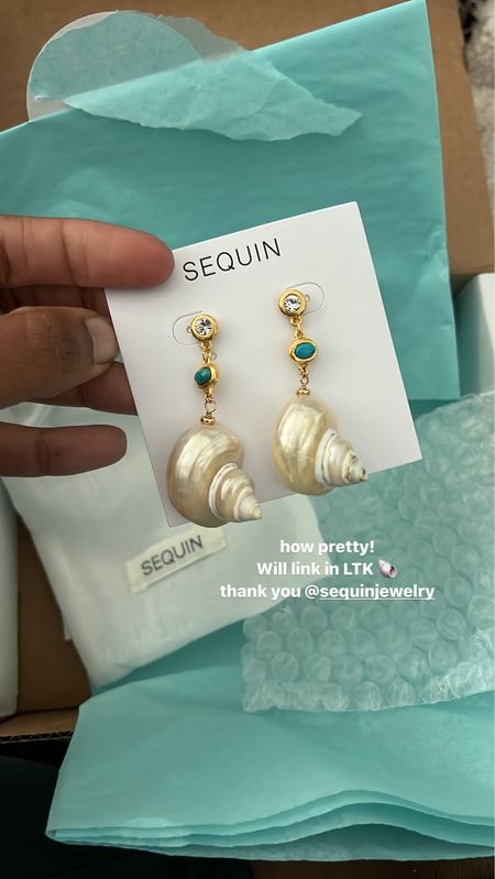 Just got these pretty earrings in! Can’t wait to wear them this summer. 

#LTKStyleTip #LTKSeasonal