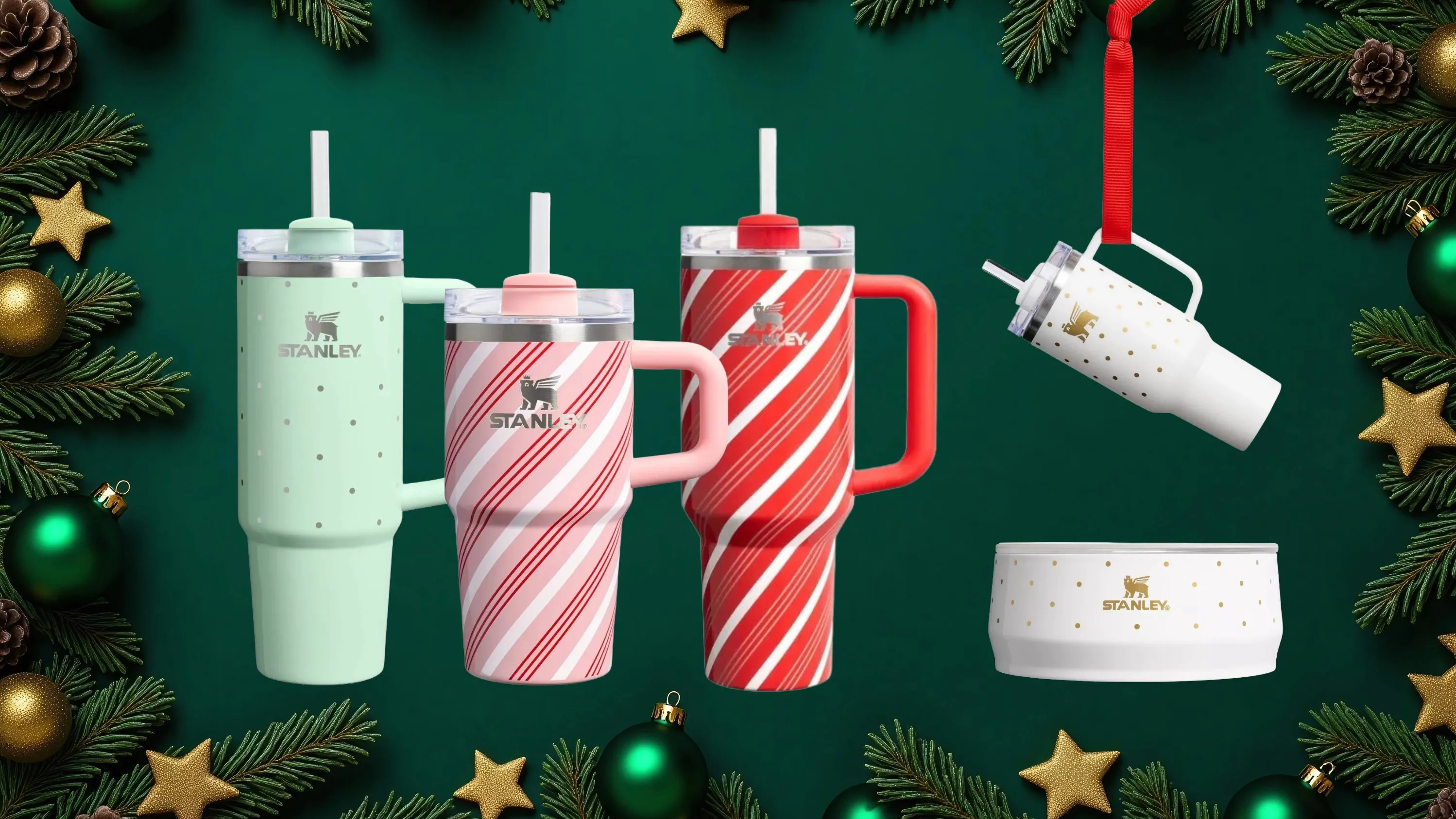 Target's Festive Stanley Holiday Collection

Celebrate the season with the limited-edition Stanley 1913 line at Target, featuring sparkling designs like Candy Cane Twist and Frost Polka Dot. These exclusive tumblers and matching accessories are the perfect way to add a touch of cozy holiday cheer to your daily hydration routine. 

 