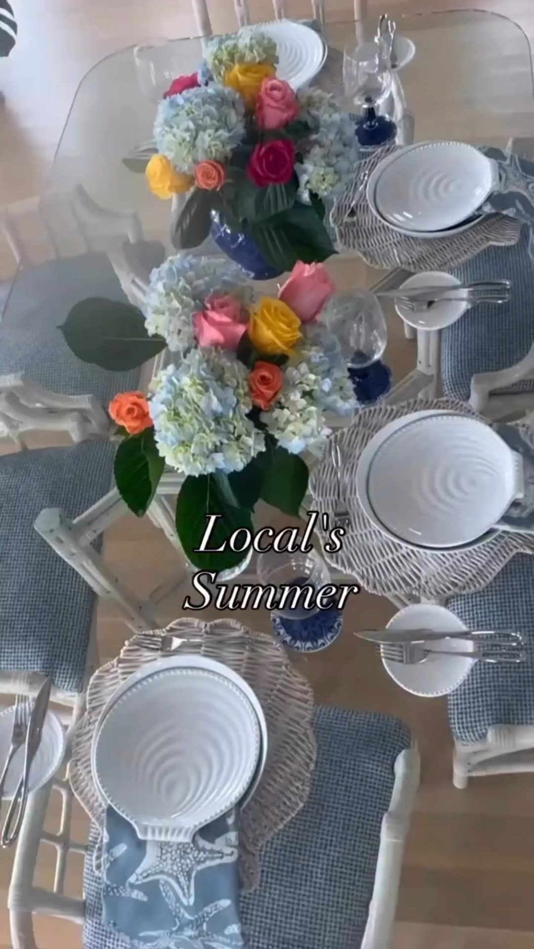 Local's Summer and a beautiful Tablescape and fabulous menuu

#LTKSeasonal #LTKHome