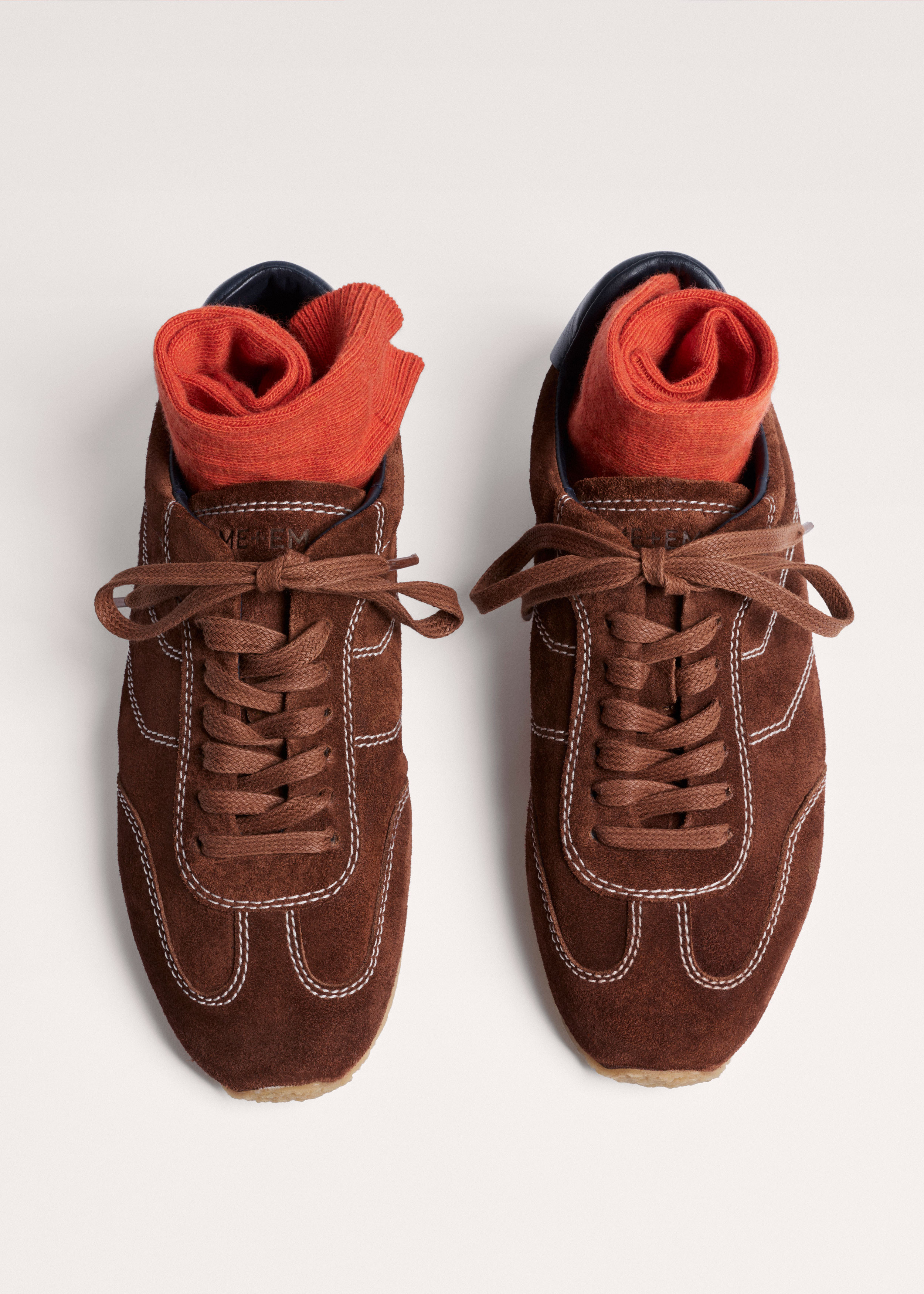 Retro Runner Sneaker Italian Suede | ME+EM US