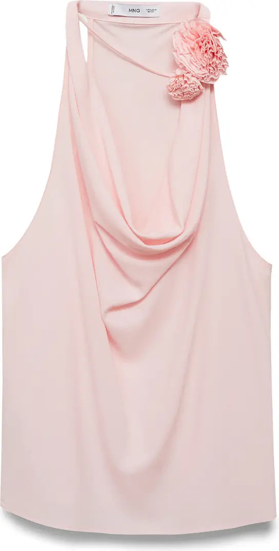 Floral Appliqué Sleeveless Top | Nordstrom