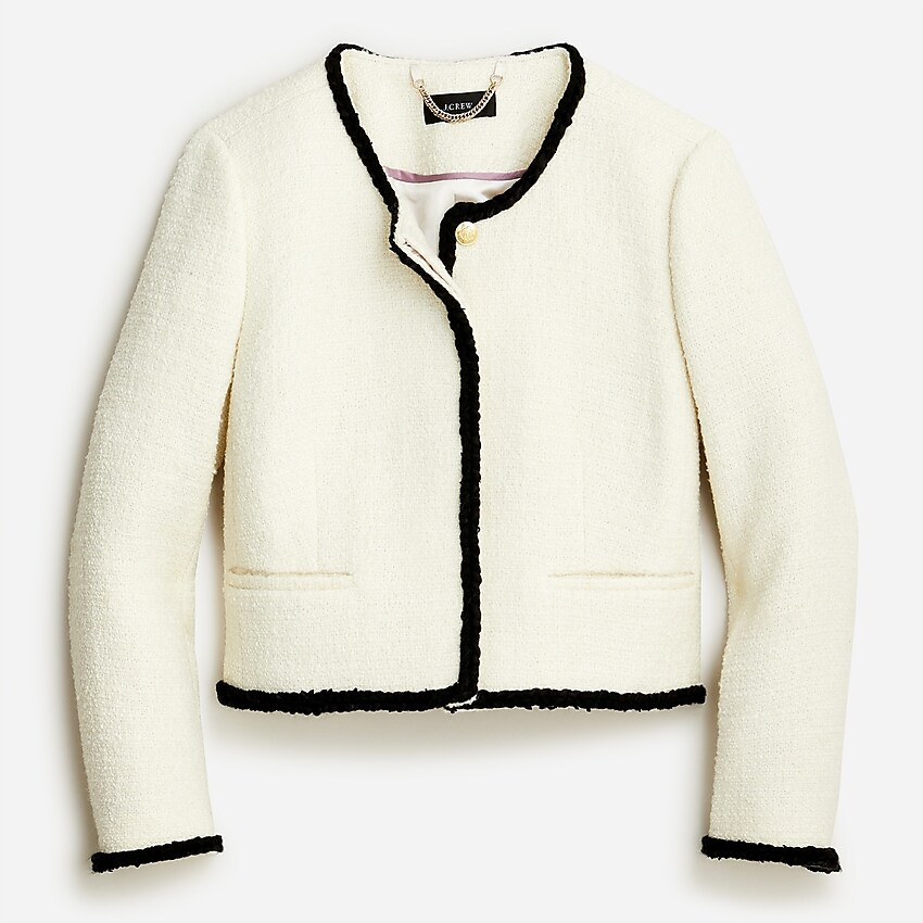 Louisa lady jacket in maritime tweed | J. Crew US