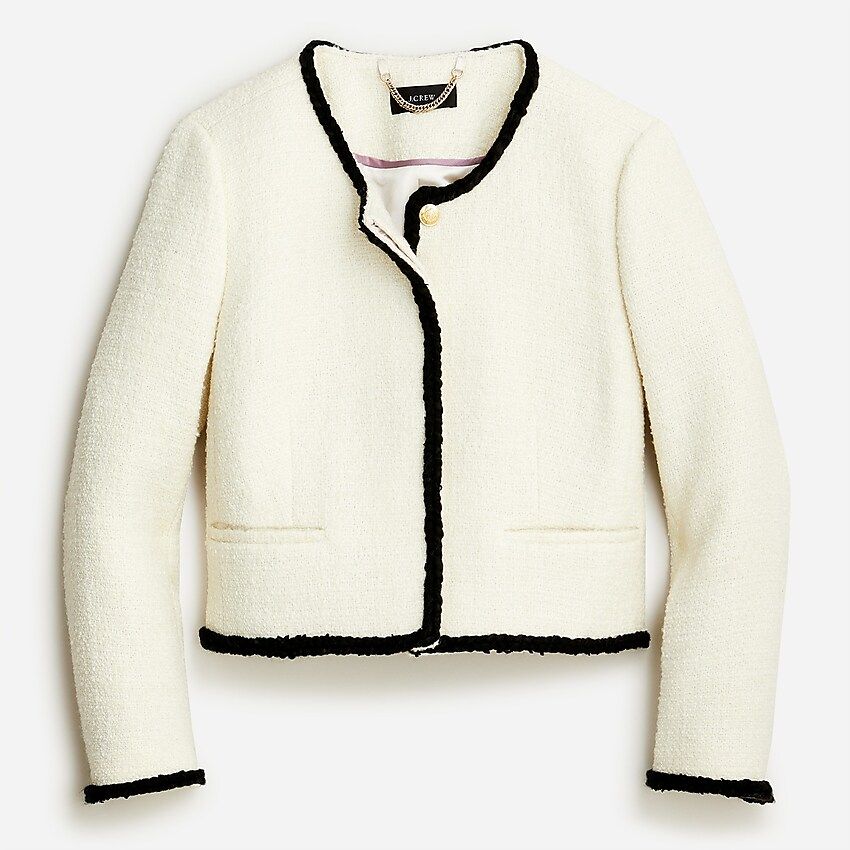 Louisa lady jacket in maritime tweed | J.Crew US