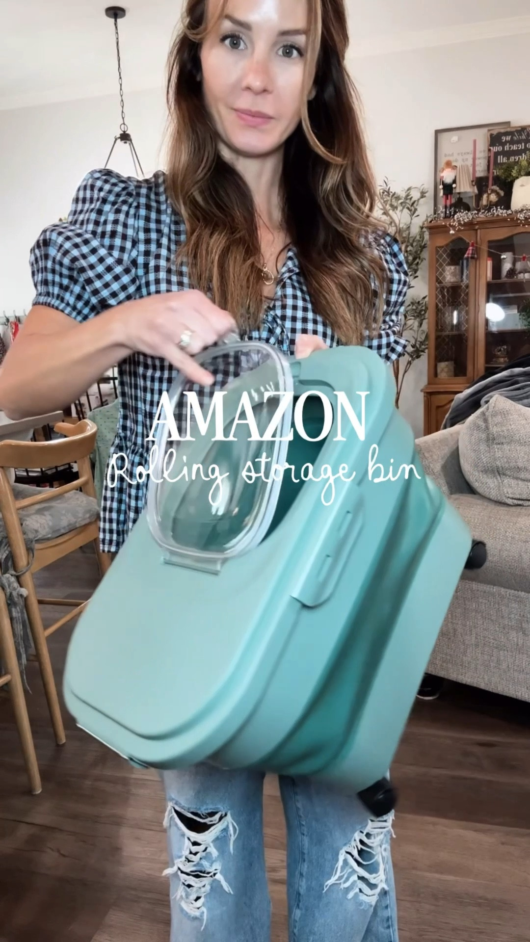 Home storage for dog food! Silicone seal, foldable design, removable wheels

#LTKFindsUnder100 #LTKFindsUnder50 #LTKHome